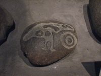 Petroglyph in the Museum of the North
